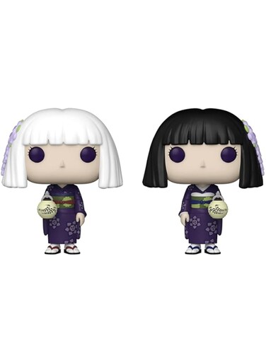 Funko Pop! Animation: Demon Slayer 2PK-Kiriya Ubuyashiki &amp; Kanata - Glow In the Dark - Amazon Exclusive - Collectable Vinyl Figure - Gift Idea - Official Merchandise - Toys for Kids &amp; Adults