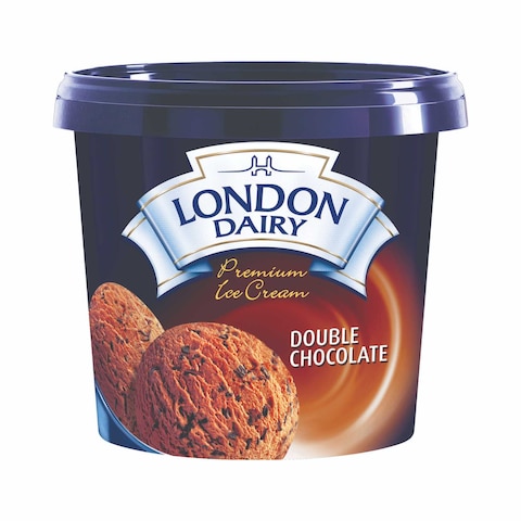 London Dairy Double Chocolate Ice Cream, 1L
