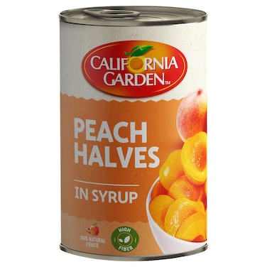 California Garden Peach Halves In Syrup, 420g
