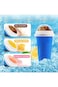 Slushie Maker Cup, Magic Squeeze Cooling Maker for Milkshake, Smoothie, Ice Mug, Portable