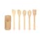 Home Pro Bamboo Tableware 5 PCS with Holder
