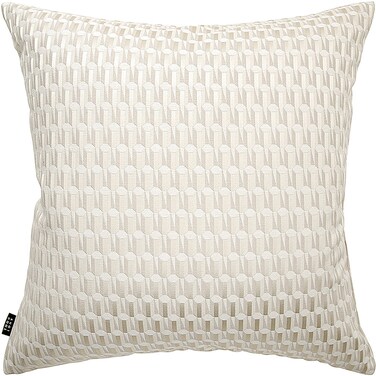 Cushion Set (With Filler) Paul Bianca Pillow Knot Home Cover Case with Fillers for Modern Sofa Contemporary Living Room Bedroom and Office Soft Filling Washable