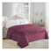 LA Collection 280 GSM Polyester Blanket Single Deep Mauve 150x200cm 882g