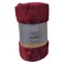 LA Collection 280 GSM Polyester Blanket King Red 220x240cm 1552g