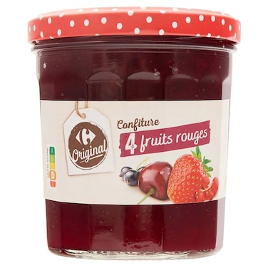 Carrefour Original 4 Red Fruits Jam, 370g