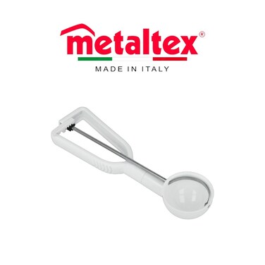 Metaltex Ice Cream Scoop &ndash; 55mm Diameter, Durable Plastic Handle