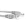 NCTS CAT6 UTP PATCH CORD WITH METAL RJ45 - 2M