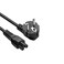 NCTS-PWRLE CCA Laptop, Notebook POWER CABLE / 1.5 meter / 3PIN Europe CEE7/7 TO IEC C5