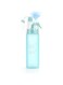 Emopeak 580ML Misting Water Bottle, 20OZ Sports Water Bottle with Spray Mist for Outdoor Hydration, BPA-Free Mist Water Bottle (Frosted Blue, 580ml/20oz)