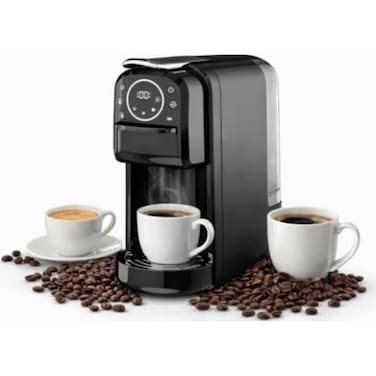 3-in-1 Multi-Capsule Coffee Machine, 1400W, 700ml, Compatible with Nespresso, Dolce Gusto &amp; Powder

