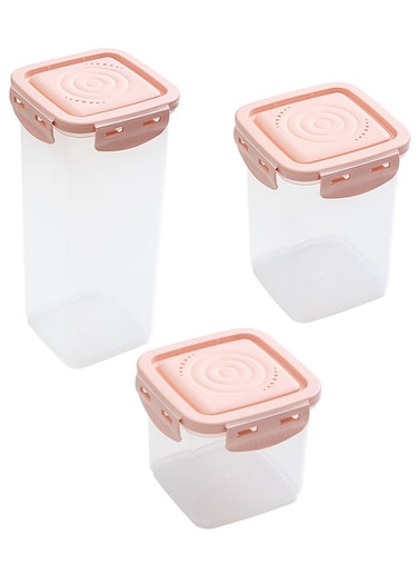 Premium PP Material Food Containers Set - 1700ml, 900ml, 600ml Sizes, Multi-Use, Leak-Proof &amp; Travel-Friendly Food Storage for Kitchen and Outdoor Use