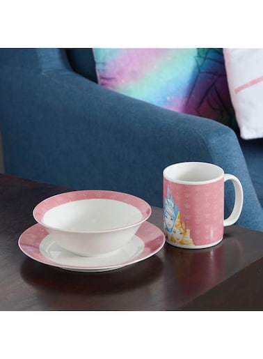 Disney 3 Pcs Set , Piece Of 1, Multicolor, Trha520, Breakfast Set