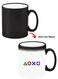 Color Changing Heat Sensitive Ceramic Mug, Image Revealed When HOT Liquid is Added! Controler button