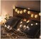 Moon &amp; Star LED Curtain Light with 3-Pin Plug &ndash; Perfect for Ramadan, Eid &amp; Christmas warm white