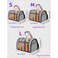 Petbroo Soft-Sided Breathable Cat Travel Carriers - Orange 34x24x24cm