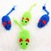 Glitter Cat Mouse Toy with Ball (Mixed Colors)