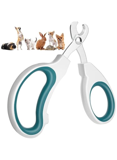 Mumoo Bear Cat Nail Clippers, Cat Claw Clipper Made of Stainless Steel, Clean Cut, No Shred, Mirror Finish. Small Animal Nail Clippers for Cats, Kittens, Kittys, Puppy, Rabbit, and More Pet