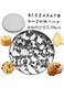 Mini Cookie Cutter Set with Tin Box - Stainless Steel Number and Geometry Cutters for Cookies, Biscuits, Polymer Clay, and Fruit - Perfect for Kids' Baking Fun!