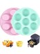 Pack Silicone Egg Bite Molds for Air Fryer, Nonstick 7 Cups Air Fryer Muffin Pan for Baking Egg Bite, Mini Muffins, Tart, Mini Cupcake and Quiche