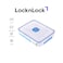 LocknLock 2.7L Rectangular Airtight Food Storage Container - BPA-Free, Microwave, Freezer, and Dishwasher Safe