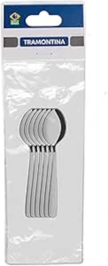 Amazonas Stainless Steel 6 Piece Coffee Spoon Set