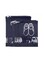 10-Pcs Navy Blue Portable Travel Shoe Bags Storage Organizer Bag For Men Women Black 44x32cm