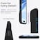 IPhone 16 Plus Case 6.7 Inch, Slim Liquid Silicone 3 Layers Full Covered Soft Gel Rubber Phone Case Protective Cover, Black (iPhone 16 Plus)