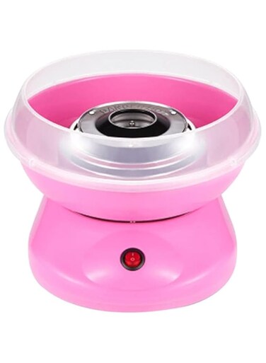 Dubai Gallery Mini Electric Cotton Candy Maker Machine 450W Zm763702 Rose Red