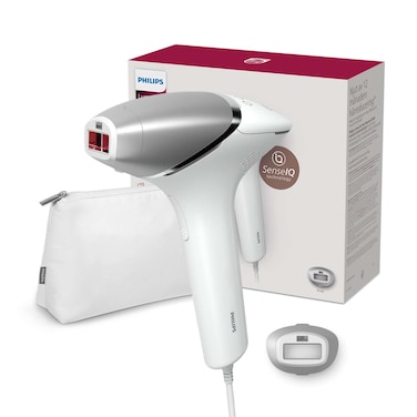 Philips Lumea Series 8000 Corded IPL Hair Removal Tool BRI940, White