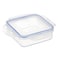 LocknLock 430ml Squared Airtight Food Storage Container - BPA-Free, Microwave, Freezer, and Dishwasher Safe