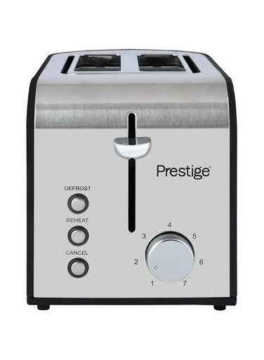 Prestige 2 Slices Stainless Steel Toaster Pr54905, Silver"Min 1 year manufacturer warranty
