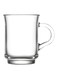 6-Piece Ada Mug Set Clear 6x250ml