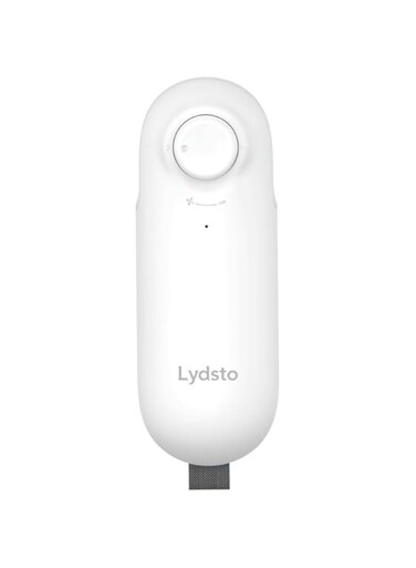 Lydsto Portable Mini Food Sealer Machine Handheld Food Sealer Device Lightweight Adhesive Press Tool Fast Heating Multifunctional Bag Sealer &amp; Cutter Double A Battery Edition Heat S- White