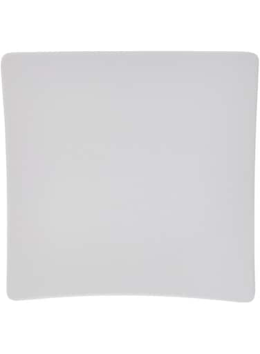 Harmony KK-631 Melamine Horeca Deep Square Plate 7.5" White