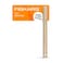 Fiskars 01 005358 Back To School Supplies Wood Ruler, 12 Inch, Sandal, 01-005359, 12 Inch Wooden Ruler, OSFA