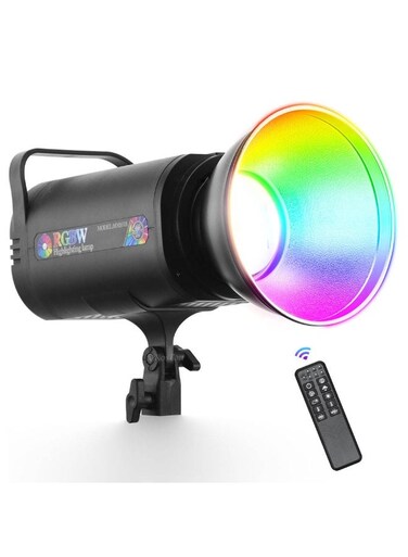 LED Light Studio COB 500W Photography &amp; Video with RGB Color Options, Creative Lighting Effects, Low