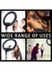 18" Ring Light with Tripod Stand &amp; Dual Phone Holder &ndash; RL-18 White LED Ring Lamp for Live Streaming,