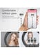 18" Ring Light with Tripod Stand &amp; Dual Phone Holder &ndash; RL-18 White LED Ring Lamp for Live Streaming,