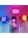RGB 800 LED Pro RGB Studio Light Kit &ndash; Rechargeable + Plug-in, Adjustable Bi-Color &amp; RGB Effects for