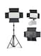 Led panel lights, Professional Photo &amp; Video Led Light Kit Pro LED 800 with Dual Supply Mode, Adjust