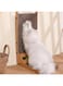 TOMVAES Cardboard Cat Scratcher, Vertical Cat Scratching Board, L-Shape Cat Scratch Pads Toy Balls, Wall-Mount Cat Scratchers for Indoor Cats