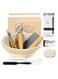 1pc Round Bread Banneton Proofing Basket&iuml;&frac14;&OElig;Sourdough Proofing Basket kit for Artisanal Baking &acirc;&euro;&ldquo; Bread Making Tools For Professional &amp; Home Bakers