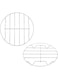 TamBee T&amp;B 2Pcs Air Fryer Rack Cooking Steaming Cooling Multi-Purpose 304 Stainless Steel Round Rack Cross Wire w Stand Cookware Fit for Air Fryer Pressure Cooker Canning (7&amp;8 Inch)