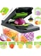 NEW Vegetable Chopper, Food Chopper, Pro 12-in-1 Multifunctional Onion Chopper, Veggie Chopper, Vegetable Slicer, Dicer, Cutter, Mandoline Slicer, Salad &amp; Garlic Chopper with Container
