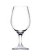 6-Piece Amber Beer Glass Set 395 ml Clear