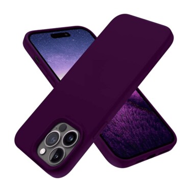 M SILICONE MAGSAFE CASE IPHONE 14 PRO MAX ELDERBERRY
