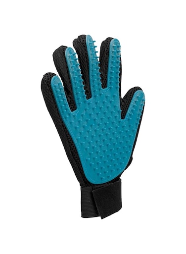 Trixie Fur Care Glove for Coat Type 4/5 TURQUOISE 16X24CM