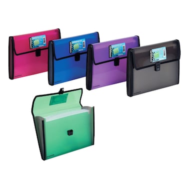 فولدرميت موسع ملف A4 مع مقبض 13 جيب