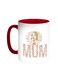 Mum Printed Coffee Mug Red/White
