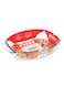 Pyrex Irresistible Oval Roaster 4L - Versatile Borosilicate Glass Kitchen Essential Clear